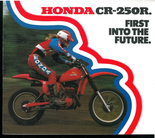 Brochure originale honda - brochure, cr